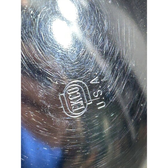 5 Vtg. EKCO BOY SCOUTS CHROME Camping Kitchen Utensils Spoon Ladle Fork Spatula - Picture 10 of 16